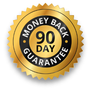 90-day money-back guarantee logo